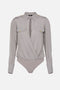 Camicia Donna CB00116E2 body con tasche Grigio ELISABETTA FRANCHI- Francavilla Moda